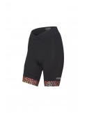 Cuissard vélo femme New Elite RH+ Noir / Arc en Ciel