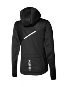 Veste de vélo femme SoftShell à capuche noire RH+ au meilleur prix! 2