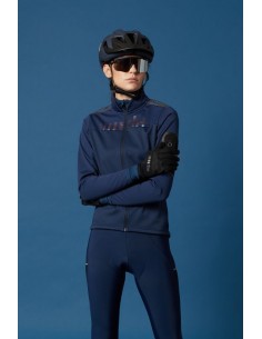 Veste de vélo femme Thermo RH+ bleue au meilleur prix!