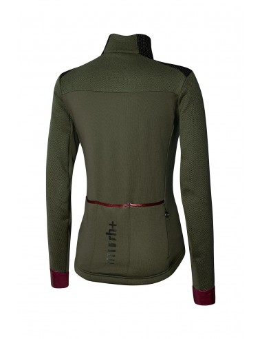 Veste de vélo femme Logo Thermo RH+ verte au meilleur prix!