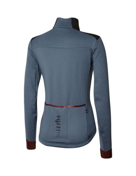 Veste de vélo femme Logo Thermo RH+ bleue au meilleur prix!