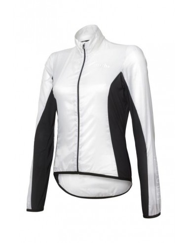 Veste de poche coupe-vent vélo femme RH+ noire et blanche au meilleur prix!