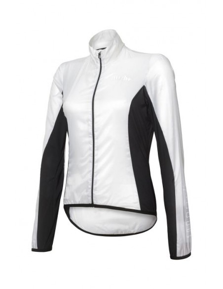 Veste de poche coupe-vent vélo femme RH+ noire et blanche au meilleur prix!
