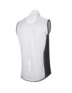 Veste coupe-vent sans manches vélo femme RH+ noire et blanche au meilleur prix! 2
