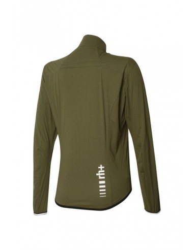 Veste de vélo femme coupe-vent et imperméable kaki RH+ au meilleur prix!