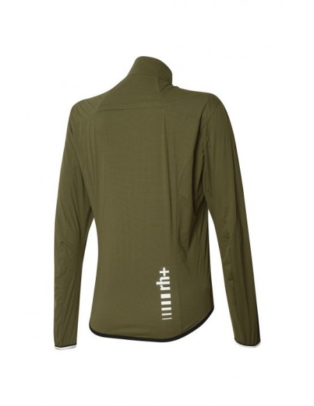 Veste de vélo femme coupe-vent et imperméable kaki RH+ au meilleur prix!