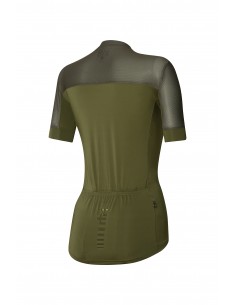 Achat Maillot vélo femme Logo RH+ Kaki au meilleur prix du web! 2