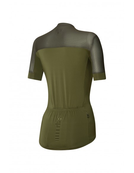 Achat Maillot vélo femme Logo RH+ Kaki au meilleur prix du web!