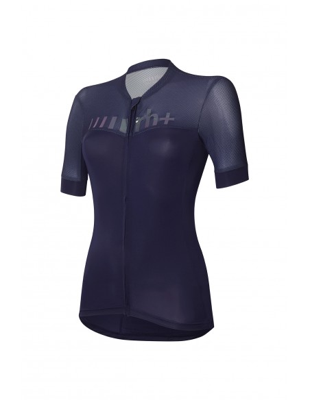 Achat Maillot vélo femme Logo RH+ Bleu au meilleur prix du web!