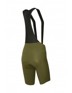 Achat Cuissard vélo femme à bretelles Bibshort RH+ Kaki au meilleur prix du web! 2