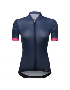 Achat Maillot vélo femme Volo Santini bleu au meilleur prix du web!