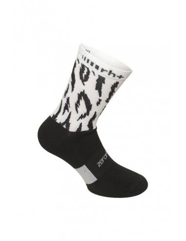 Achat Chaussettes de vélo femme motif animalier blanc RH+!