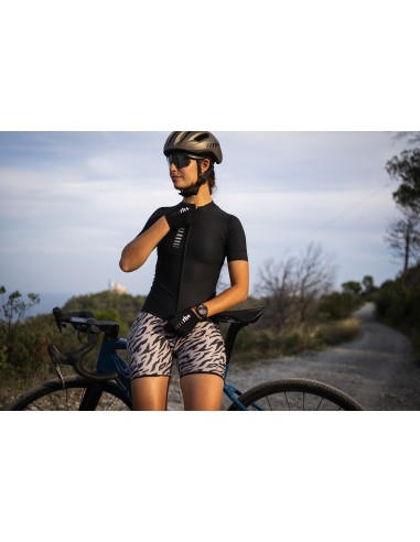 Achat Short vélo femme 15 cm Motif animalier RH+ au meilleur prix!