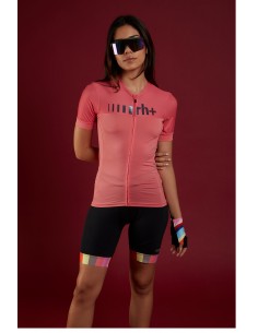 Achat Maillot vélo femme Logo Rose RH+ au meilleur prix du web!