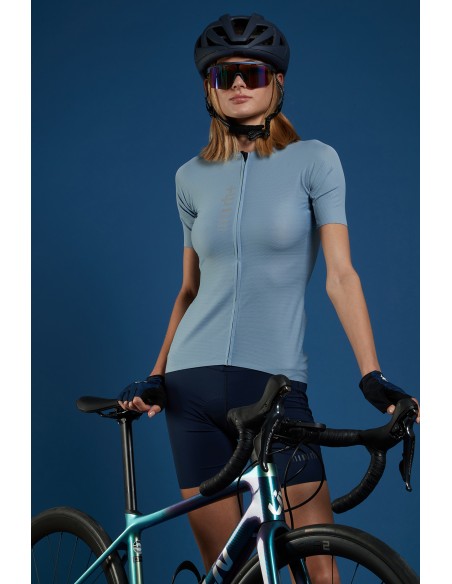 Achat Maillot vélo femme Aria RH+ Gris/Bleu RH+ au meilleur prix!