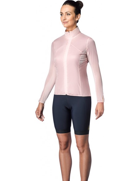 Achat Veste de vélo coupe-vent femme Mavic rose au meilleur prix!