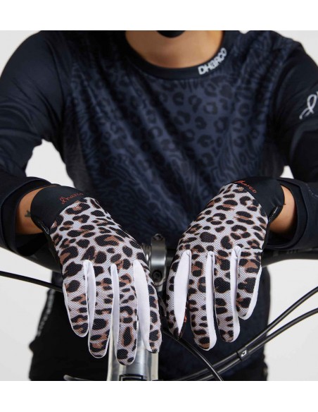 Achat Gants VTT femme Dharco Leopard au meilleur prix du web!