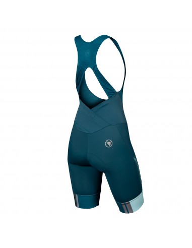 Cuissard vélo femme à bretelles Bib Endura bleu au meilleur prix du web!