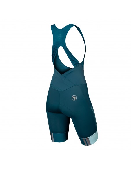 Cuissard vélo femme à bretelles Bib Endura bleu au meilleur prix du web!