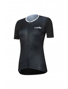 Maillot vélo femme STRIPES Zero RH+ BLACK/WHITE