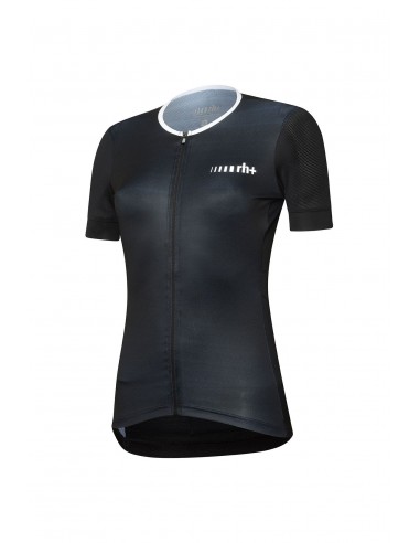 Maillot vélo femme STRIPES Zero RH+ BLACK/WHITE