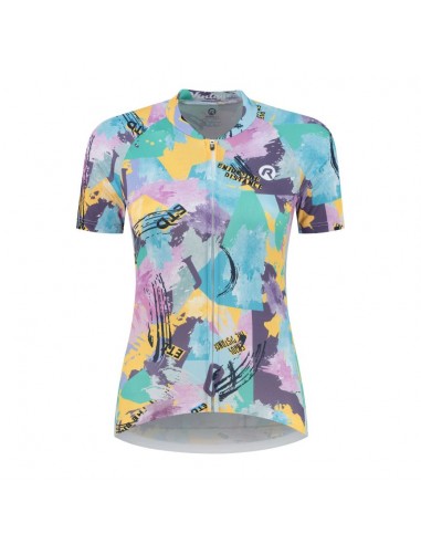 Achat Maillot vélo femme Rogelli Vintage Jaune Vert au meilleur prix du web!