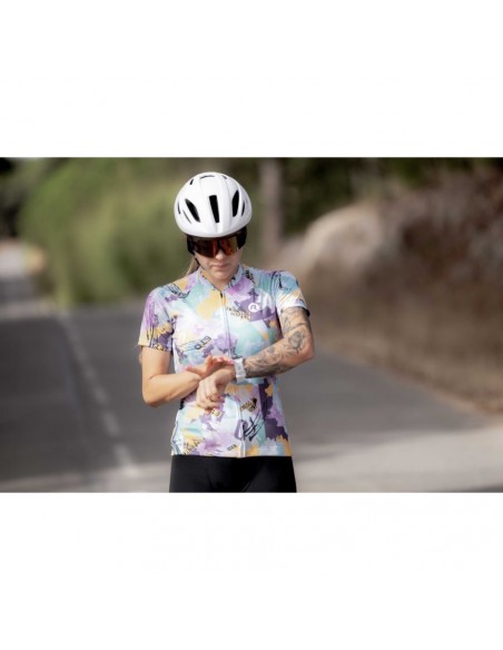 Achat Maillot vélo femme Rogelli Vintage Jaune Vert au meilleur prix du web!