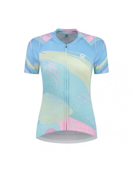 Achat Maillot vélo femme Rogelli Vintage Bleu Rose au meilleur prix du web!