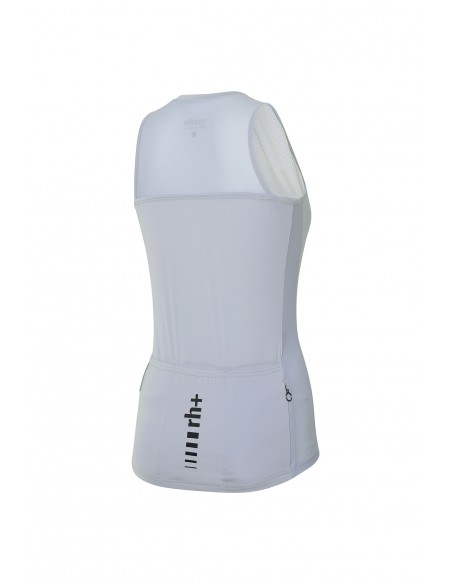 Achat Maillot vélo femme sans manches RH+ Bleu Fog au meilleur prix du web!