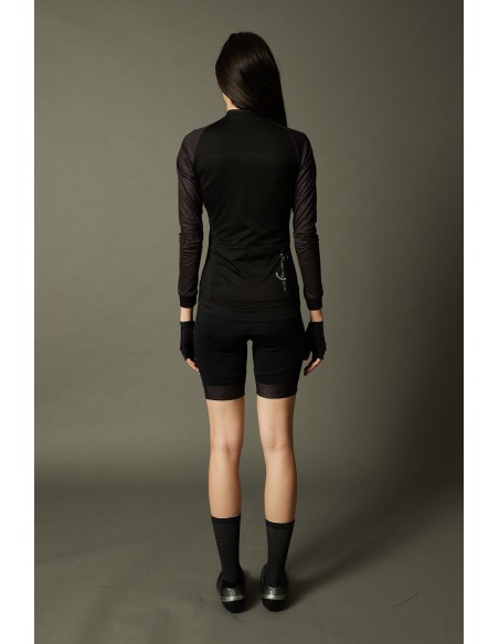 Achat Maillot vélo femme à manches longues RH+ écailles au meilleur prix du web!