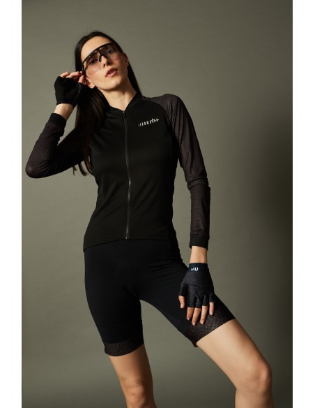 Achat Maillot vélo femme à manches longues RH+ écailles au meilleur prix du web!