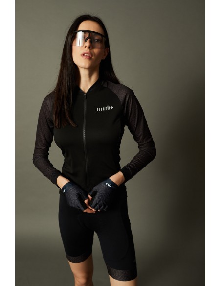 Achat Maillot vélo femme à manches longues RH+ écailles au meilleur prix du web!