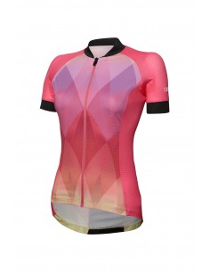 Achat Maillot vélo femme Venere Evo Rose Kaleido RH + au meilleur prix!