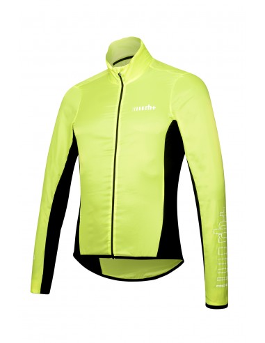 Veste de poche coupe-vent vélo femme RH+ jaune fluo au meilleur prix!