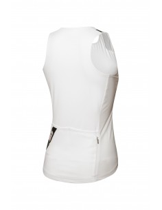 Achat Maillot vélo femme sans manches Coralie RH+ blanc au meilleur prix du web! 2