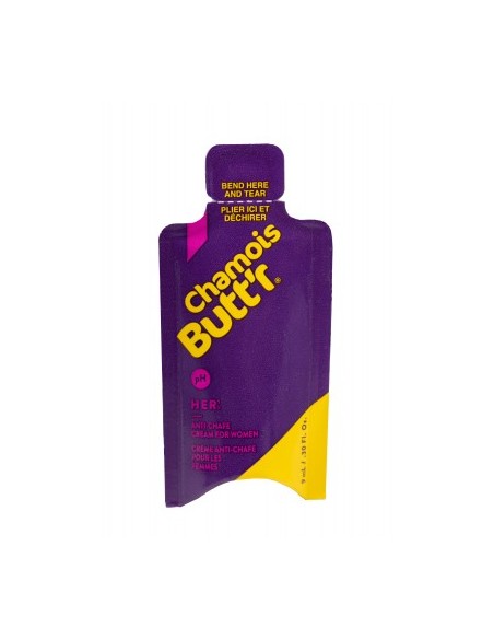 Acheter la crême peau de chamois Butt'r spécial FEMME en dose individuelle