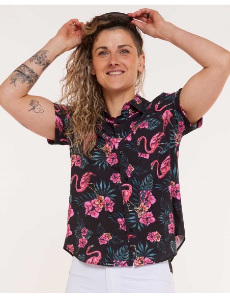 Achat Chemise VTT & gravel femme Dharco Parker au meilleur prix du web!