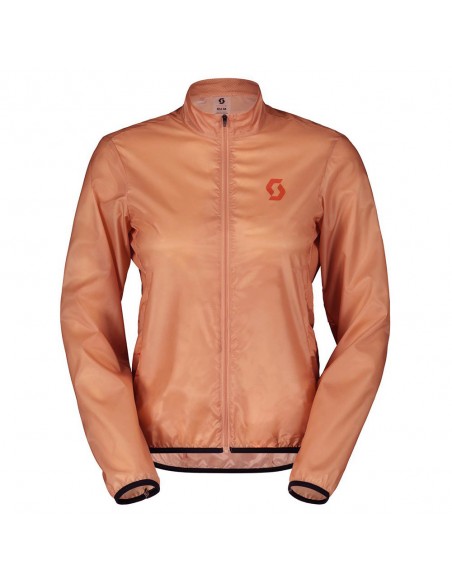 Achat Veste cyclisme femme coupe-vent Scott rose au meilleur prix!