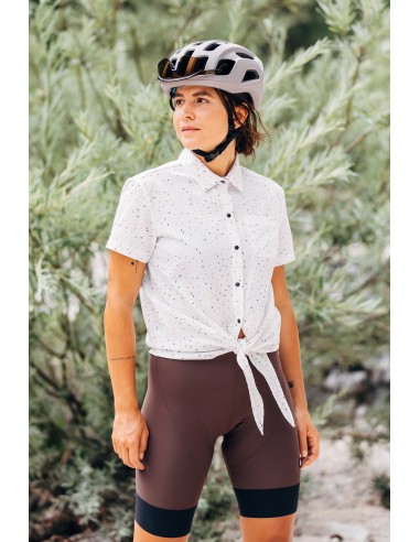 Achat Chemise vélo et gravel femme Gonso Blanche au meilleur prix!