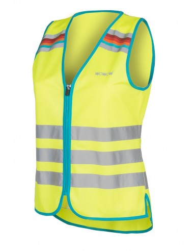 Achat Gilet réfléchissant vélo femme Wowow jaune fluo au meilleur prix du web!