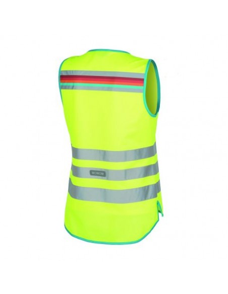 Achat Gilet réfléchissant vélo femme Wowow jaune fluo au meilleur prix du web!