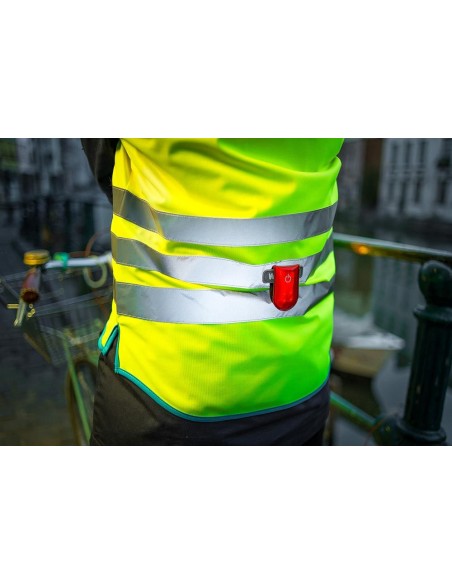 Achat Gilet réfléchissant vélo femme Wowow jaune fluo au meilleur prix du web!