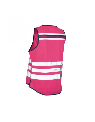 Achat Gilet réfléchissant vélo femme Wowow rose fluo au meilleur prix du web!