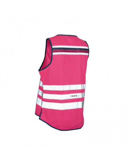 Achat Gilet réfléchissant vélo femme Wowow rose fluo au meilleur prix du web!