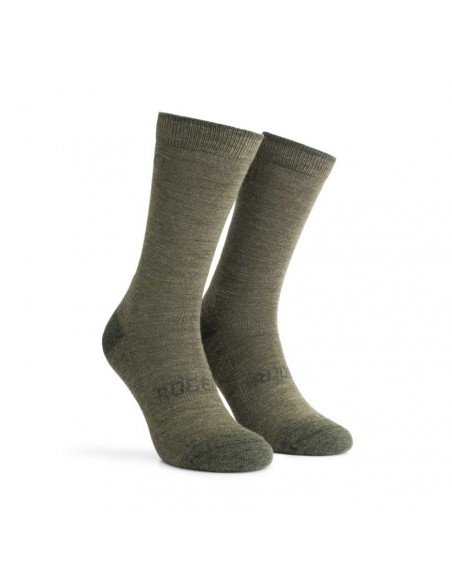 Achat Chaussettes Vélo femme Merino beiges et vertes Rogelli au meilleur prix du web!