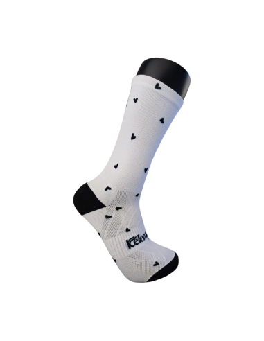 Achat Chaussettes vélo femme Coeurs Noirs au meilleur prix du web!